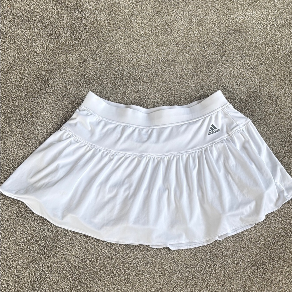 Adidas White Tennis Skirt